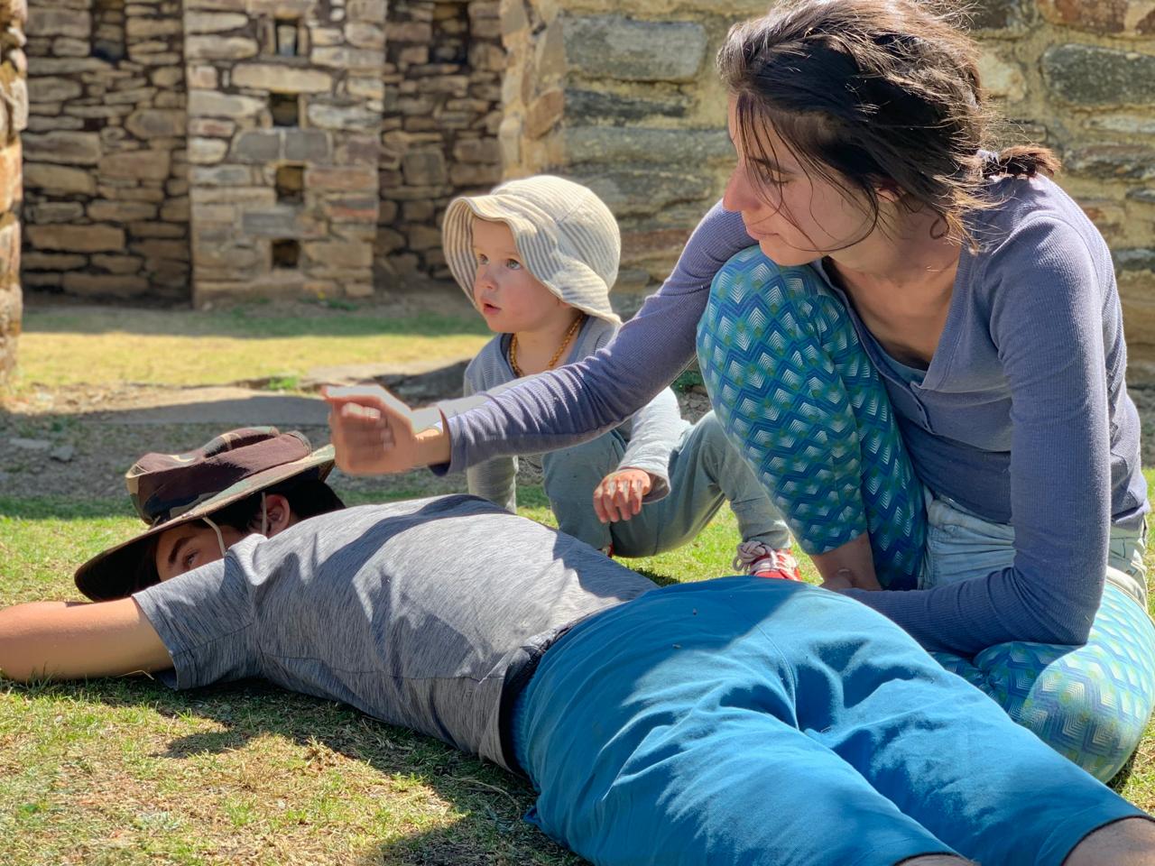 Rustmomentje op Choquequirao